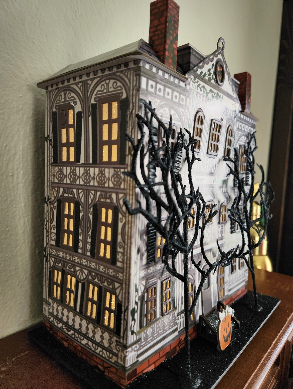Anthropologie Light Up Haunted Halloween House - Picture 7 of 10